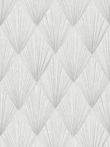 Metropolitan Stories: Metalic Moments Wallpaper - Grey/Metallic/White