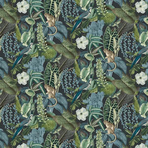 Instock Wallpaper: Amazon Reverie Wallpaper - Blue Multi