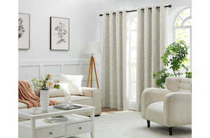 Fancy Filigree Ready Made Curtains - Eyelet