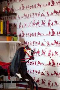 Clearance: Circus Parade Wallpaper - 2 Colours