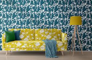 Florence Broadhurst: FLORAL 300  - Florence Broadhurst Fabric