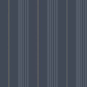 Axel Stripe Wallpaper - Navy Blue