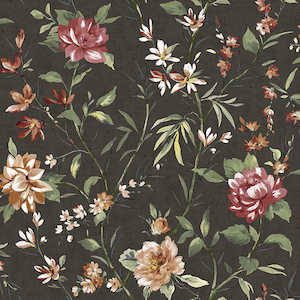 Sazanka Wallpaper (Journey to the East Collection) - 5 Colours