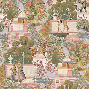 Jal Mahal Wallpaper (Journey to the East Collection) - 2 Colours