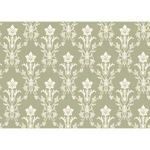 Floral Hughes Wallpaper - Green