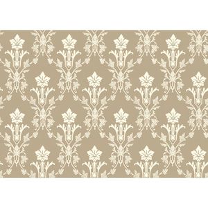 Floral Hughes Wallpaper - Beige