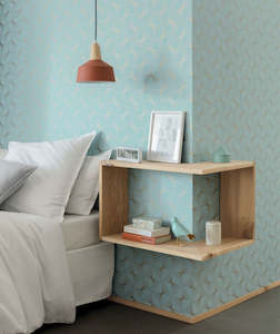 Spaces Lines Wallpaper - discontinuing - 4 Colours