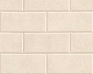 Solid Bricks Wallpaper (Versace 3 Collection) - Cream