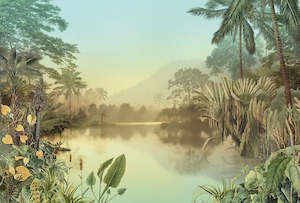 Tranquil Oasis Mural Wallpaper