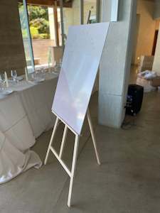 Event, recreational or promotional, management: Easel - Wooden