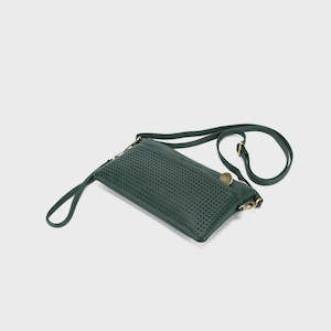 Black Caviar Nina Wallet - Deep Green