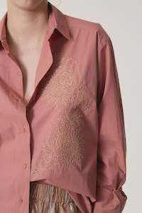 Leon & Harper Chemise Cadeau Brd Shirt - Blush