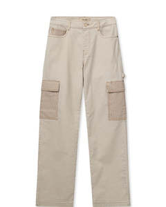 Mos Mosh Weneta Cargo Pant - Ecru