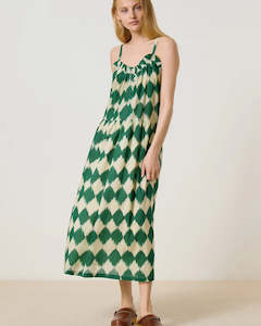 Gift: Leon & Harper Roar Diamond Dress - Green