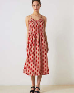 Gift: Leon & Harper Roar Liney Dress - Red