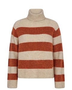 Mos Mosh Aidy Thora Stripe Rollneck Jersey