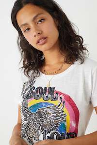 Leon & Harper Toro Tee - White Soul