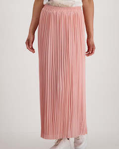 Monari Pleated Maxi Skirt - Blush