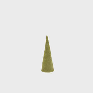 Standing Boucle Cone Medium - Sage Green