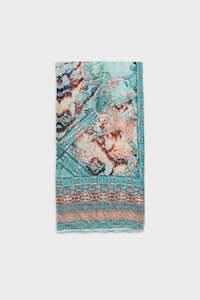 Inoa Rectangular Scarf in Gold Coast Collection