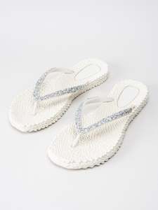 Ilse Jacobsen Cheerful Flip Flops - Creme