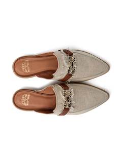 Mos Mosh Doha Linen Flats - Nature