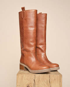 Gift: Mos Mosh MM Wales Hi Boot - Dark Cognac