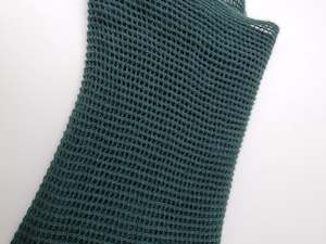 Possrino Possum Merino Fine Knit Scarf - Spruce