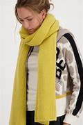 Monari Chunky Scarf Wool Blend - Honey