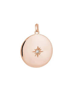 Kirstin Ash Rose Gold Plated Venus Charm