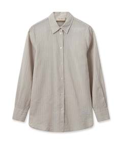 Mos Mosh Elinda Linen Shirt - Cement