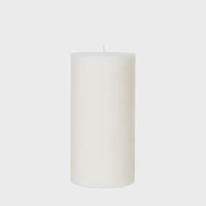 Broste Candle Stearin - Pure White 10cm x 20cm