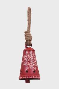 Hanging Irn Bell - Red w/White Detail