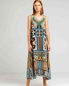 INOA Flowing Maxi Dress - Samsara