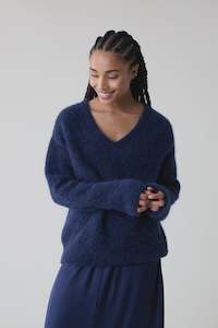 Leon & Harper Malili Jumper - Navy