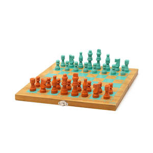 Legami Wooden Chess & Draughts