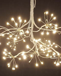 Christmas Handing Branch _-Twinkle Seed Lights