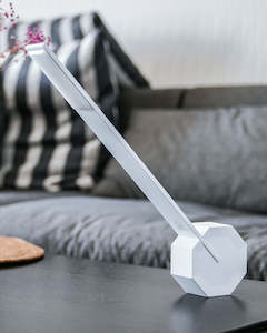 Gift: Gingko Octagon One Portable Desk Light - White