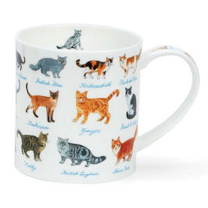 Dunoon Orkney On The Farm Cat Mug