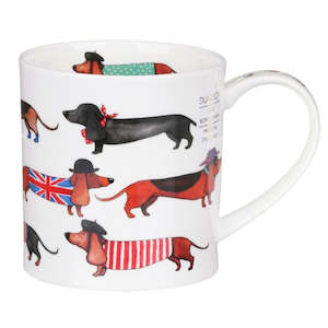 Dunoon Orkney Dashing Dogs Sausage Mug