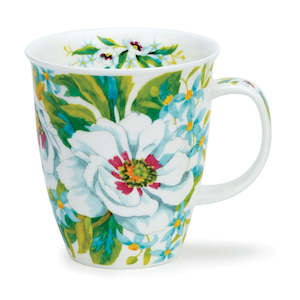 Gift: Dunoon Nevis White Anemones - Blue