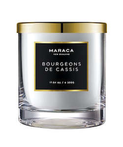 Gift: MARACA Luxury Candle Bourgeons De Cassis 500g Candle