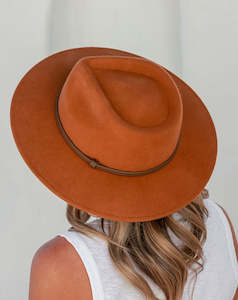 Free Spirit Panama Hat - Honeycomb/Brown Band