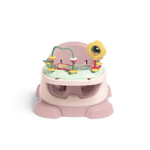 Baby wear: Mamas and Papas Bug 3-in-1 Floor & Booster Seat with Activity Tray - Blossom