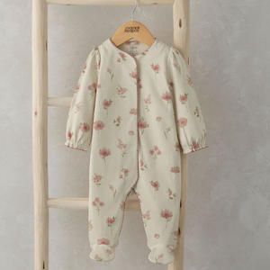 Baby wear: Mamas and Papas Watercolour Floral Onesie