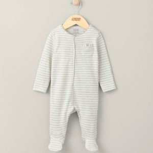 Mamas and Papas Stripe Pocket Onesie