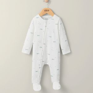 Mamas and Papas Whale Onesie with Zip