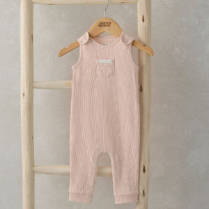 Mamas and Papas Organic Cotton Pink Romper