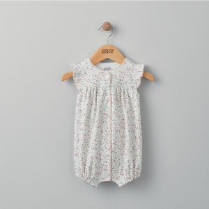 Mamas and Papas Sleeveless Ditsy Shortie Romper