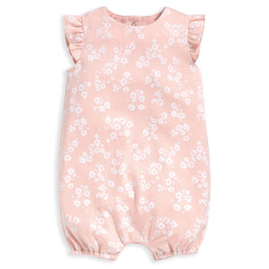 Baby wear: Mamas and Papas Floral Sleeveless Romper